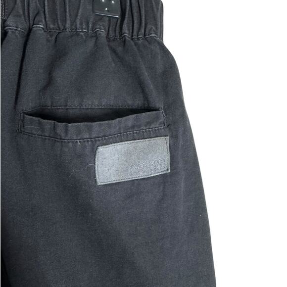 Carmar Black Distressed Belted Utility Mini Skirt UK 12 / US 8 A Line - Picture 5 of 8